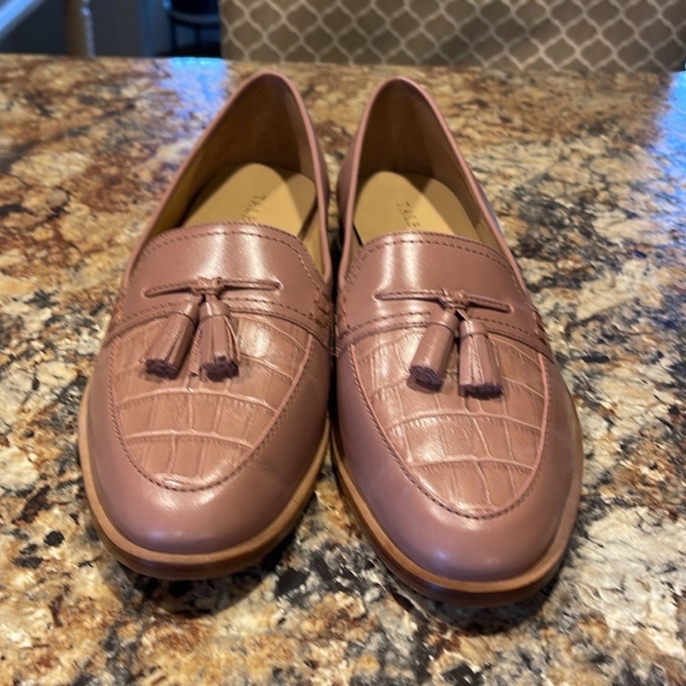Talbots Parisian Clay Leighton Tassels Loafer 9.5 M